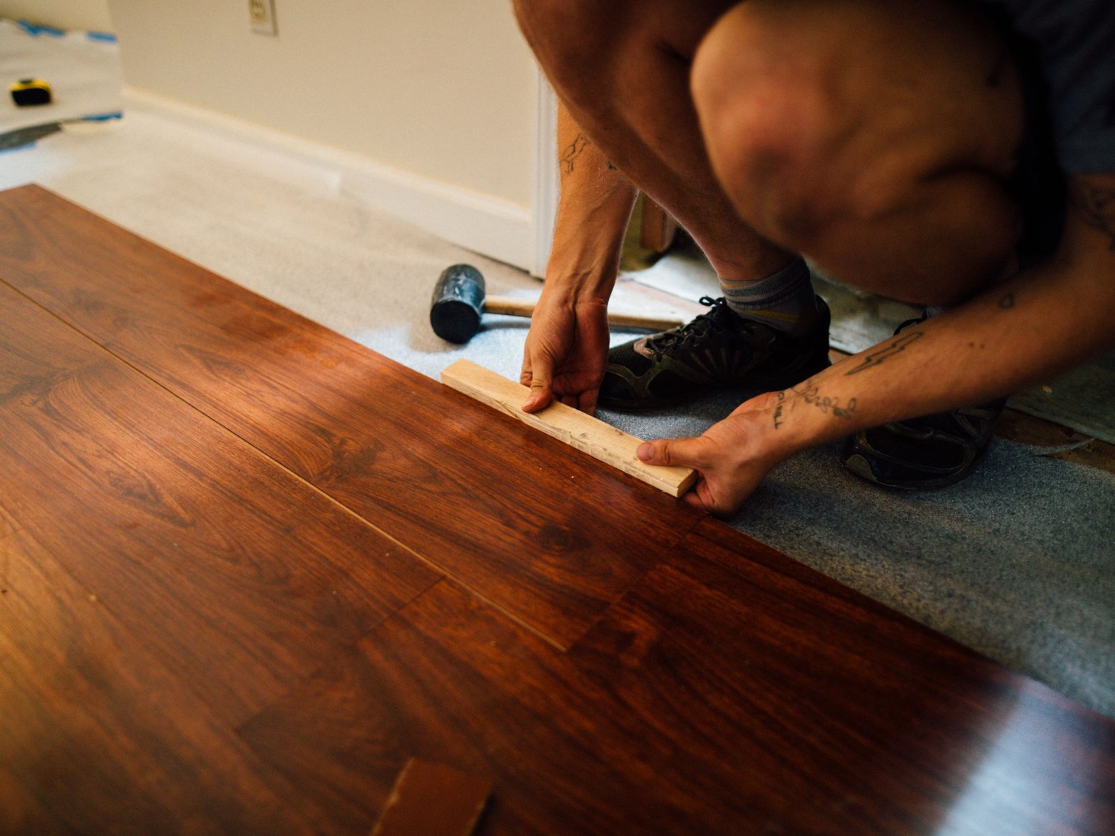 Illustration de l'article « Ragréage sur plancher en bois »